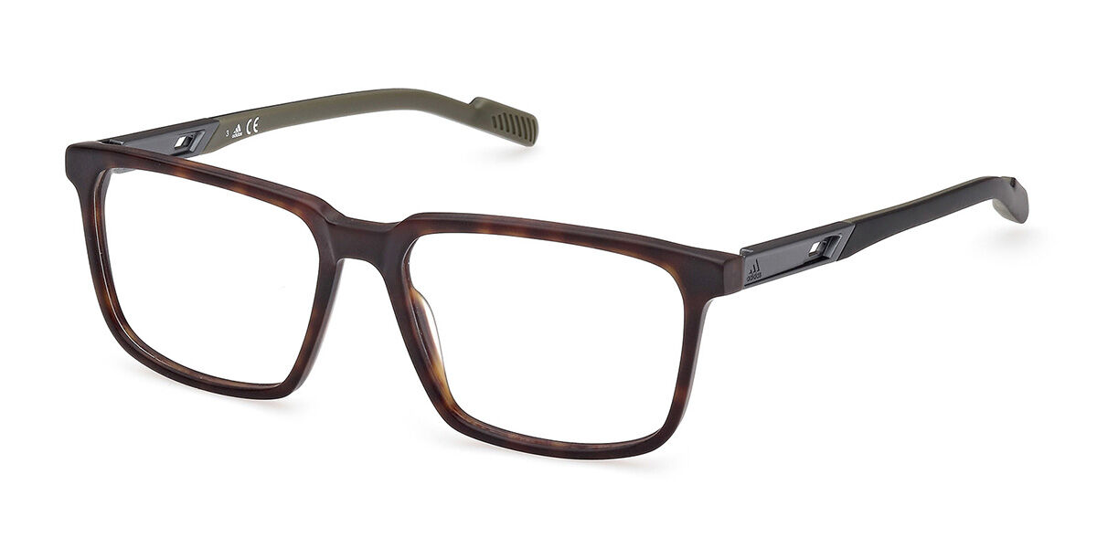 Photos - Glasses & Contact Lenses Adidas SP5039 052 Men's Eyeglasses Tortoiseshell Size 53 (Frame Onl 