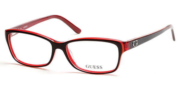 Photos - Glasses & Contact Lenses GUESS GU2542 070 Women's Eyeglasses Burgundy Size 54   (Frame Only)