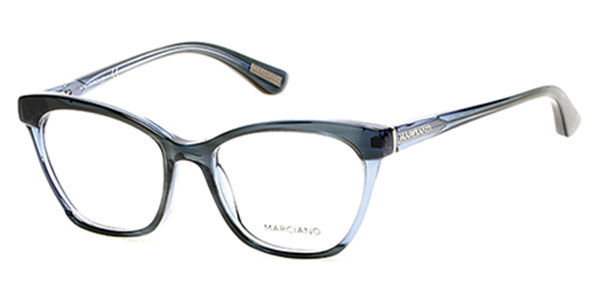 Guess GM0287 092 Women's Eyeglasses Blue Size 53 (Frame Only) - Blue Light Block Available