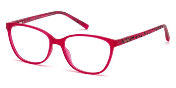 Photos - Glasses & Contact Lenses GUESS GU3008 073 Men's Eyeglasses Burgundy Size 51  - Bl (Frame Only)