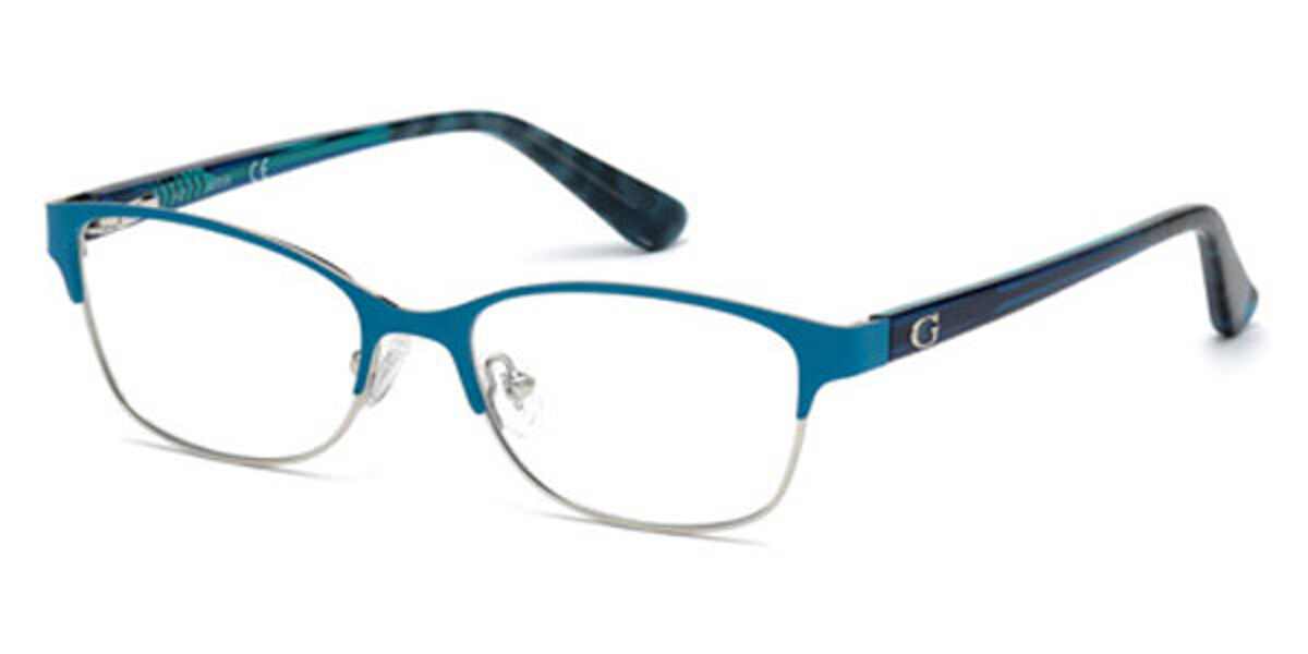 Guess GU9178 077 Glasses Burgundy | VisionDirect Australia