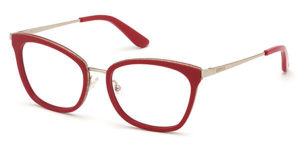 guess glasses red