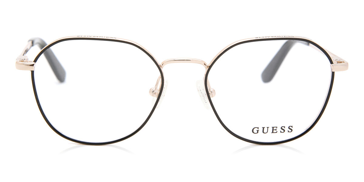 Photos - Glasses & Contact Lenses GUESS GU2724 005 Women's Eyeglasses Black Size 49  - Blu (Frame Only)