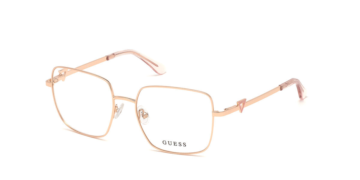 Photos - Glasses & Contact Lenses GUESS GU2728 028 Women's Eyeglasses Rose-Gold Size 53   (Frame Only)