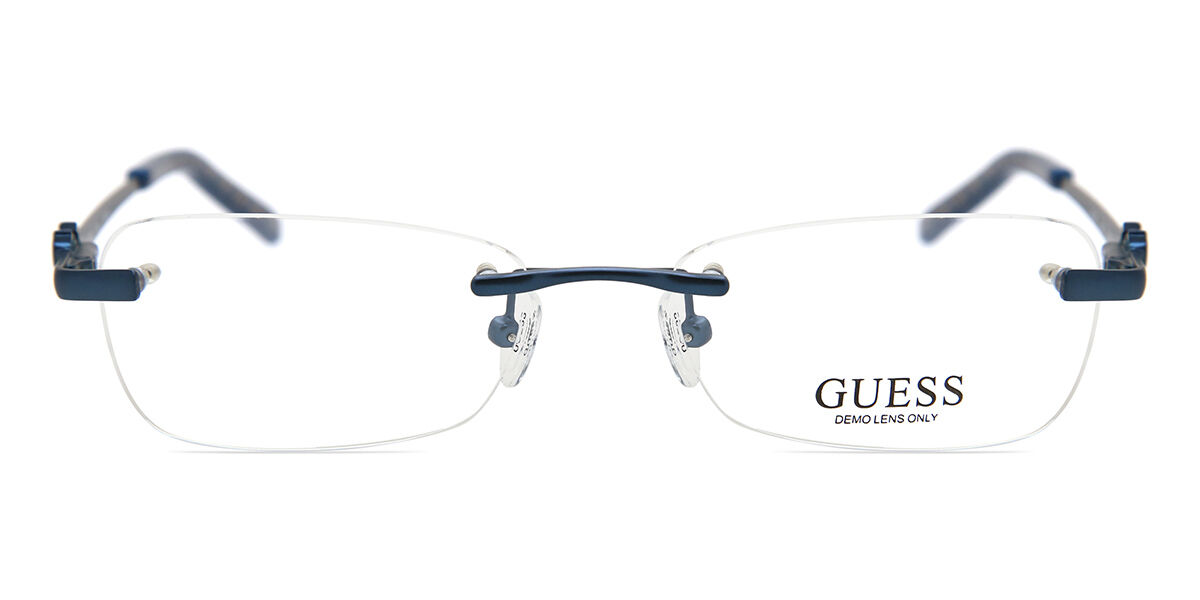 guess rimless eyeglasses