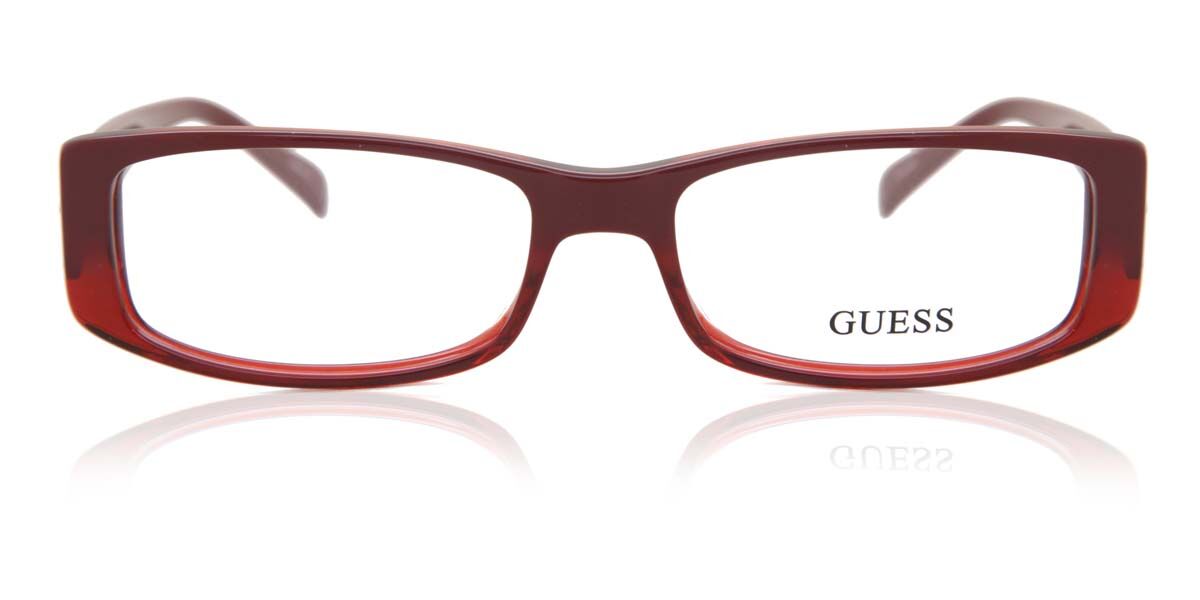 Guess Gu2409 O92 Eyeglasses In Red Smartbuyglasses Usa 0729