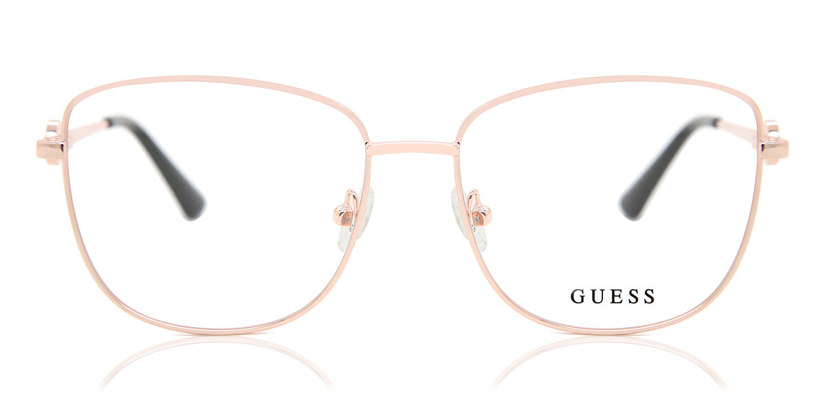 Photos - Glasses & Contact Lenses GUESS GU2757 028 Women's Eyeglasses Rose-Gold Size 56   (Frame Only)