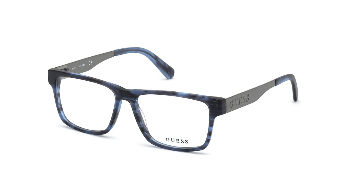 guess glasses purple frame