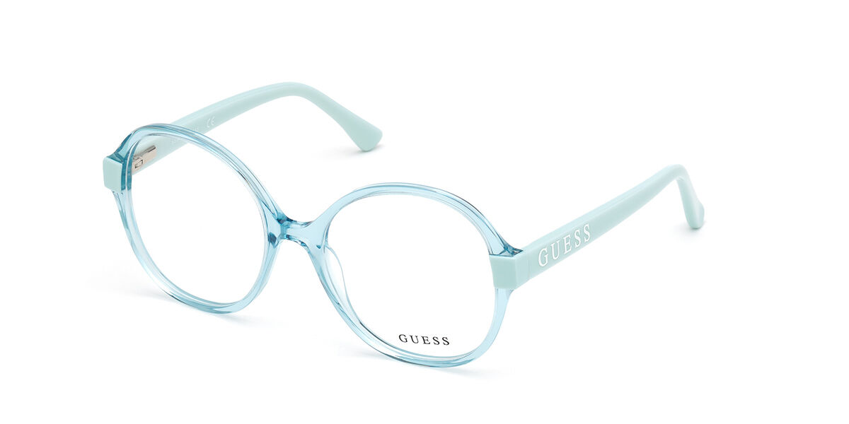 Photos - Glasses & Contact Lenses GUESS GU2791 093 Women's Eyeglasses Blue Size 55  - Blue (Frame Only)