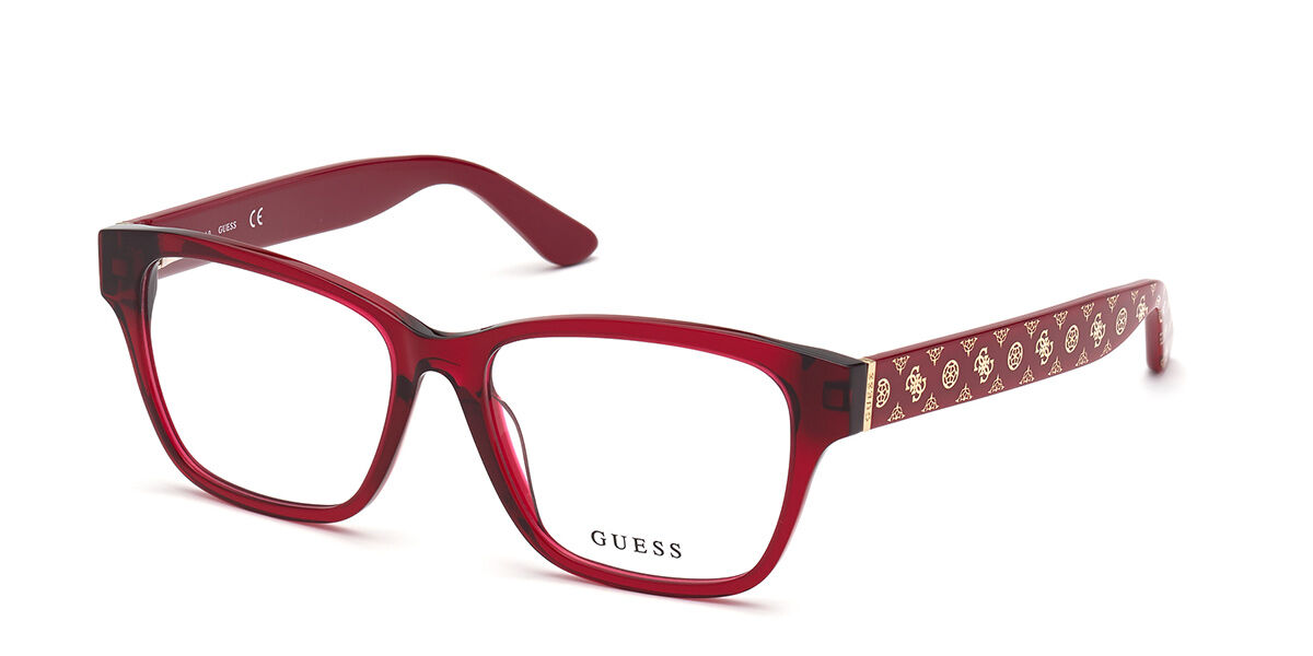 guess glasses red