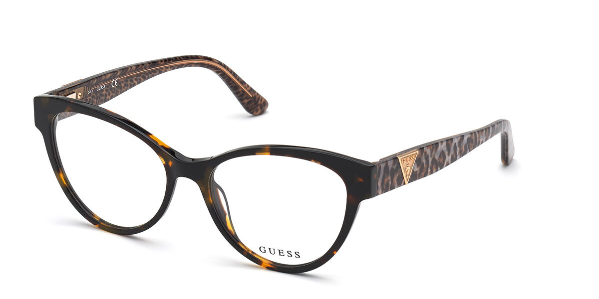 Photos - Glasses & Contact Lenses GUESS GU2826 052 Women's Eyeglasses Tortoiseshell Size 55 (Frame Onl 
