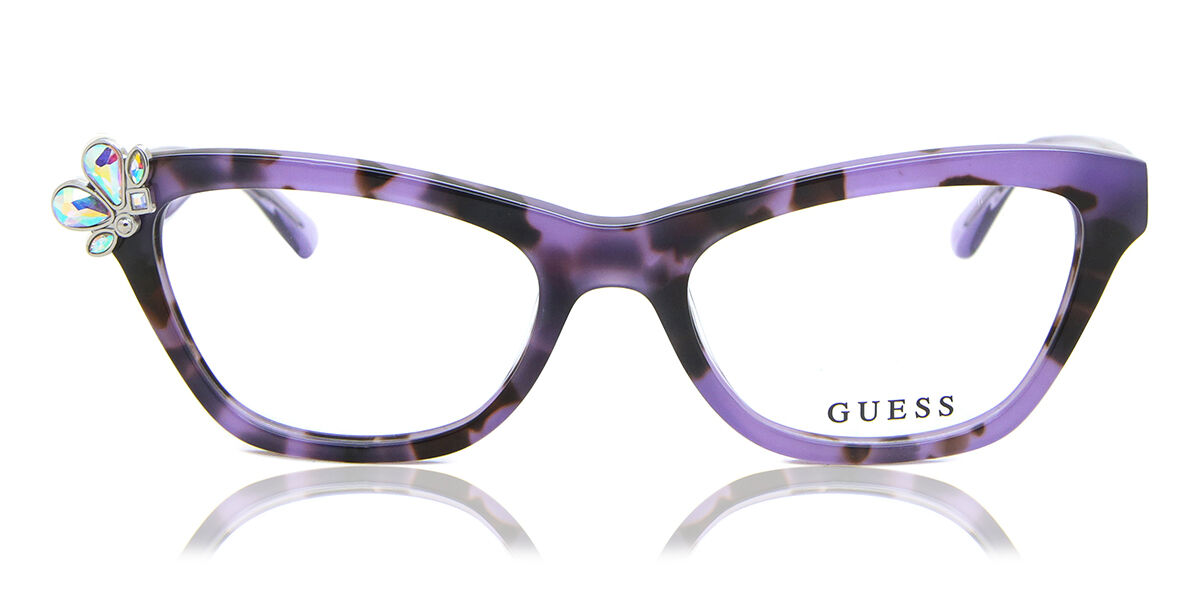 Photos - Glasses & Contact Lenses GUESS GU2836 083 Women's Eyeglasses Tortoiseshell Size 51 (Frame Onl 