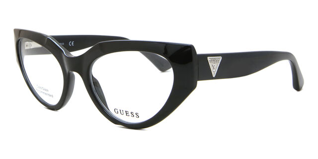 Guess GU2853 001 Shiny Black Eyeglasses | SmartBuyGlasses US display picture 2