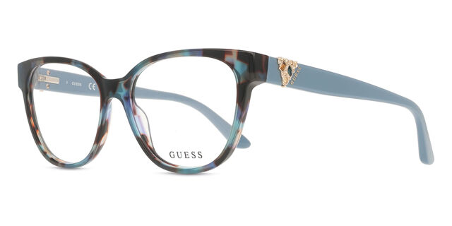 Guess GU2855-S 092 Havana Eyeglasses | SmartBuyGlasses US display picture 3