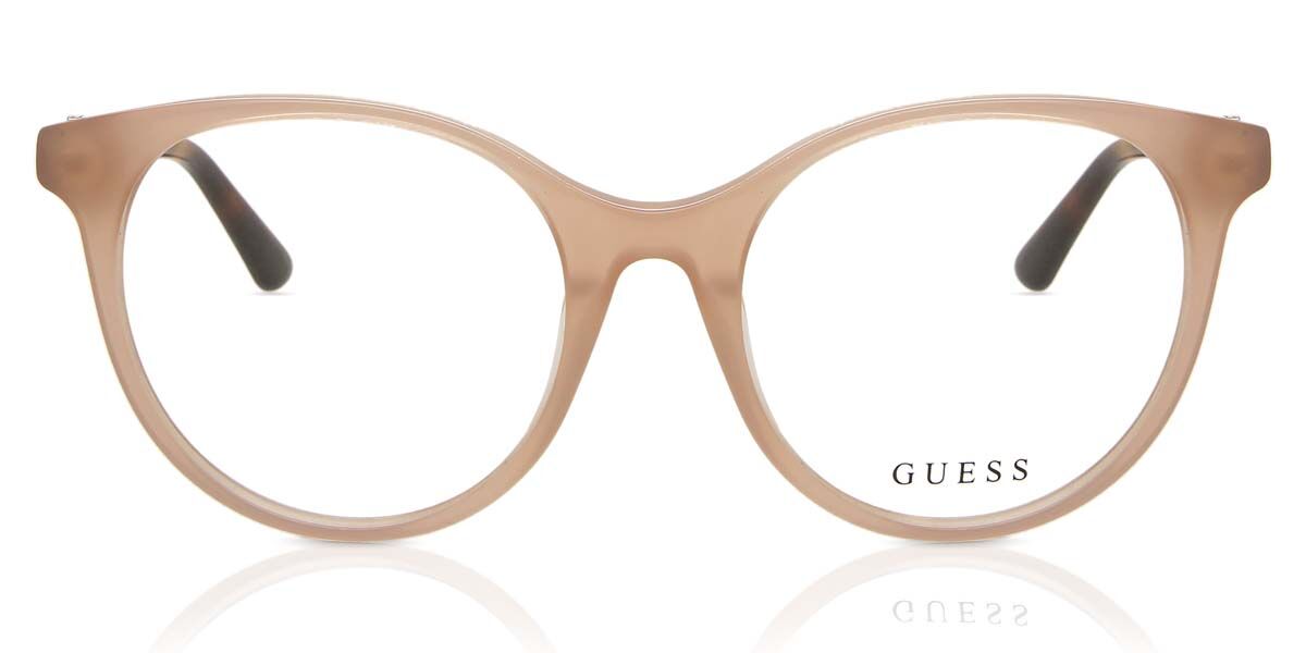 Photos - Glasses & Contact Lenses GUESS GU2877 074 Women's Eyeglasses Pink Size 53  - Blue (Frame Only)