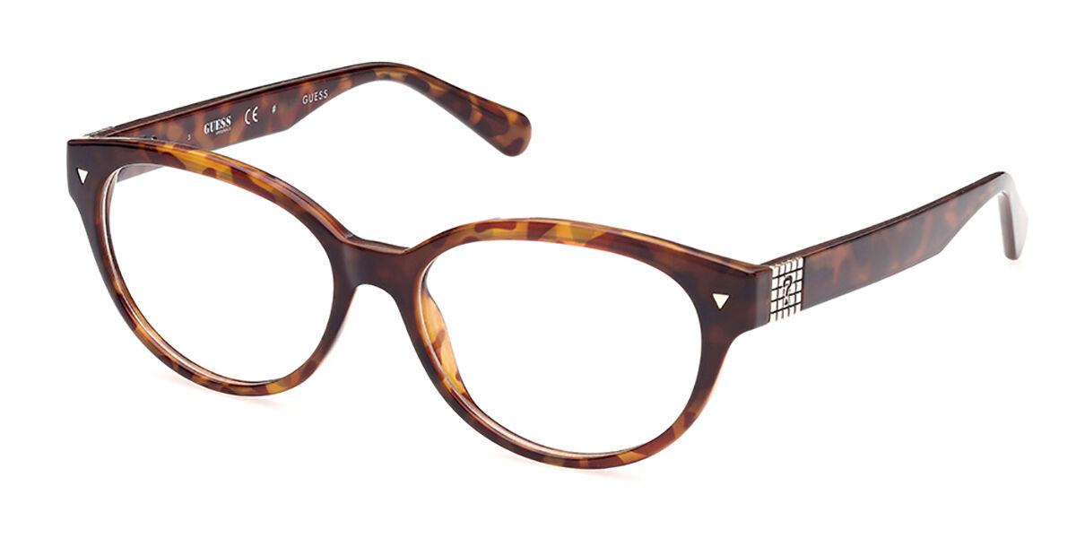 Lentes Recetados Guess Gu8245 053 Blonde Havana Lentesworld México 9400