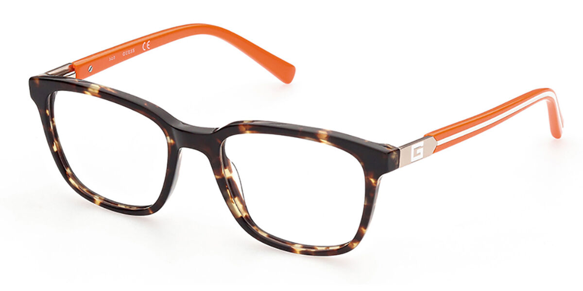 Guess Dla Obu Płci Dzieci Dark Havana Gu9207 Dzieciece 052 49 Tortoiseshell Dzieciece Okulary Korekcyjne