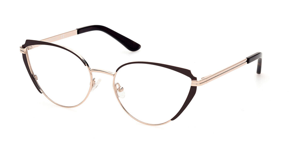 Guess GM0372 052 Eyeglasses in Dark Havana Gold SmartBuyGlasses USA
