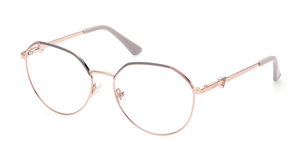 Photos - Glasses & Contact Lenses GUESS GU2866 028 Women's Eyeglasses Rose-Gold Size 53   (Frame Only)
