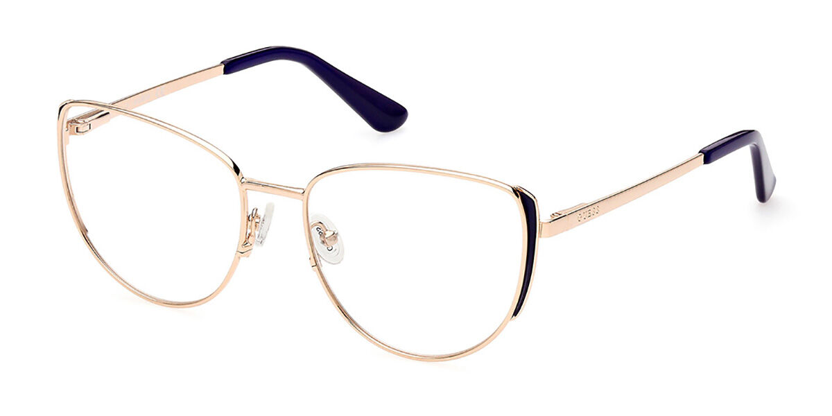 Guess Gu2904 092 Eyeglasses In Rose Gold 