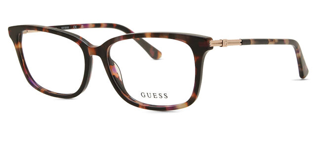 Guess GU2907 083 Violet Pattern Eyeglasses | SmartBuyGlasses US display picture 2