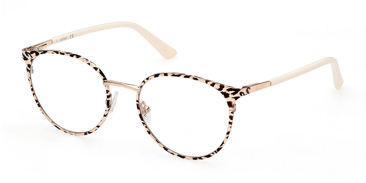 Guess GU 2913 033 Eyeglasses in Gold Pattern Black | SmartBuyGlasses USA