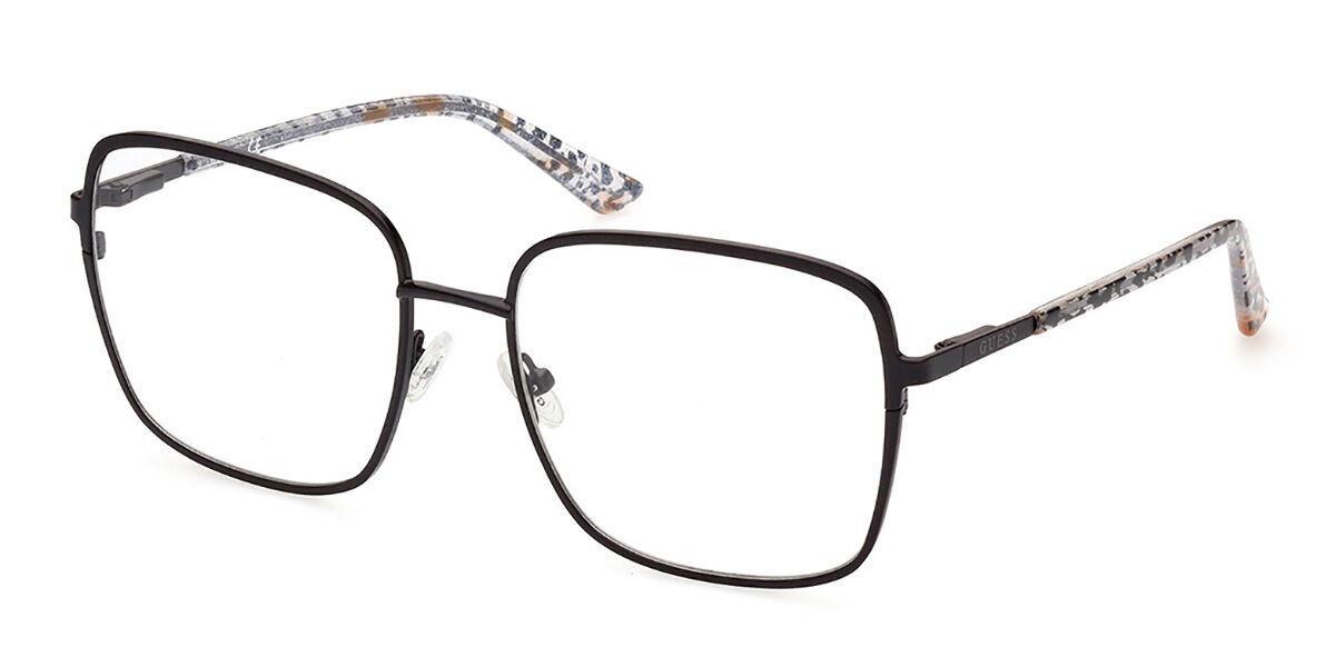 Photos - Glasses & Contact Lenses GUESS GU2914 002 Women's Eyeglasses Black Size 54  - Blu (Frame Only)