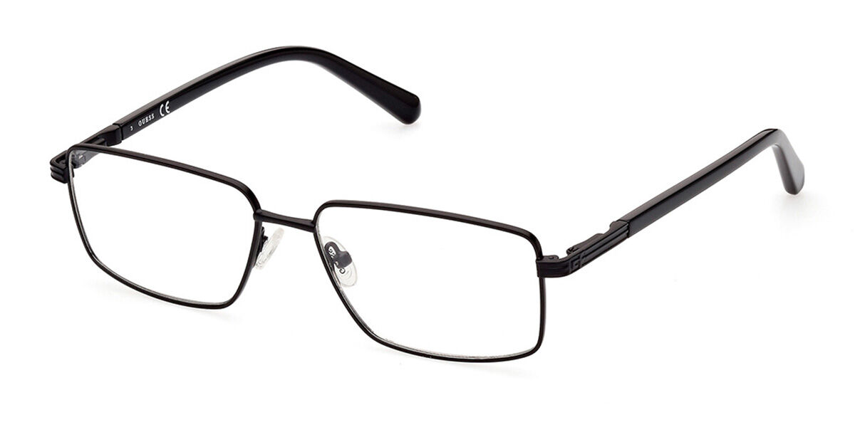 Guess GU50061 002 Men's Glasses Black Size 54 - Free Lenses - Blue Light Block Available