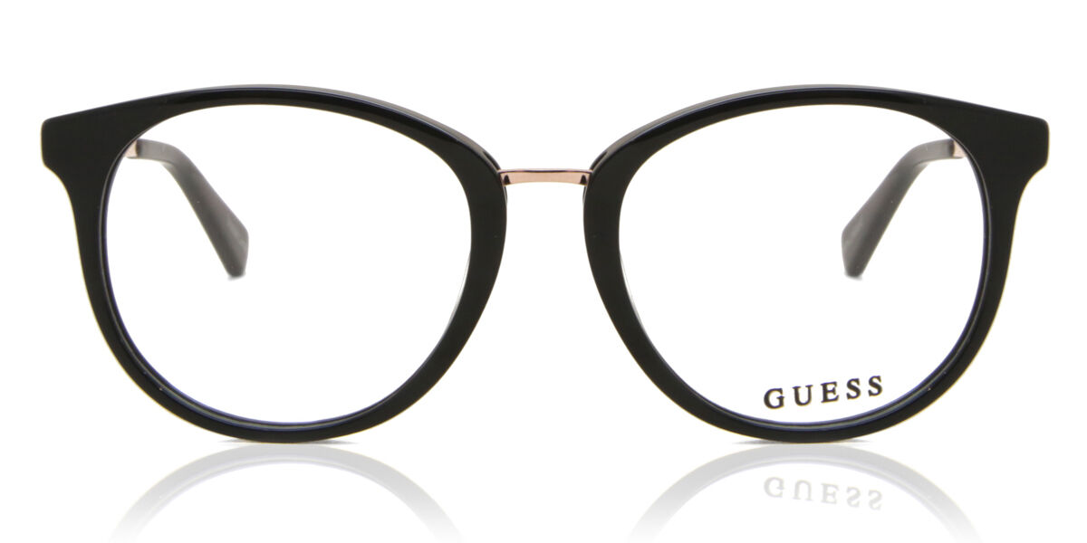 Guess GU5218 092 Glasses Transparent Blue Tortoise SmartBuyGlasses Canada