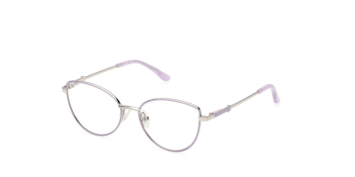 Guess GU9222 Kids 083 Kids' Glasses Purple Size - Free Lenses - HSA/FSA Insurance - Blue Light Block Available