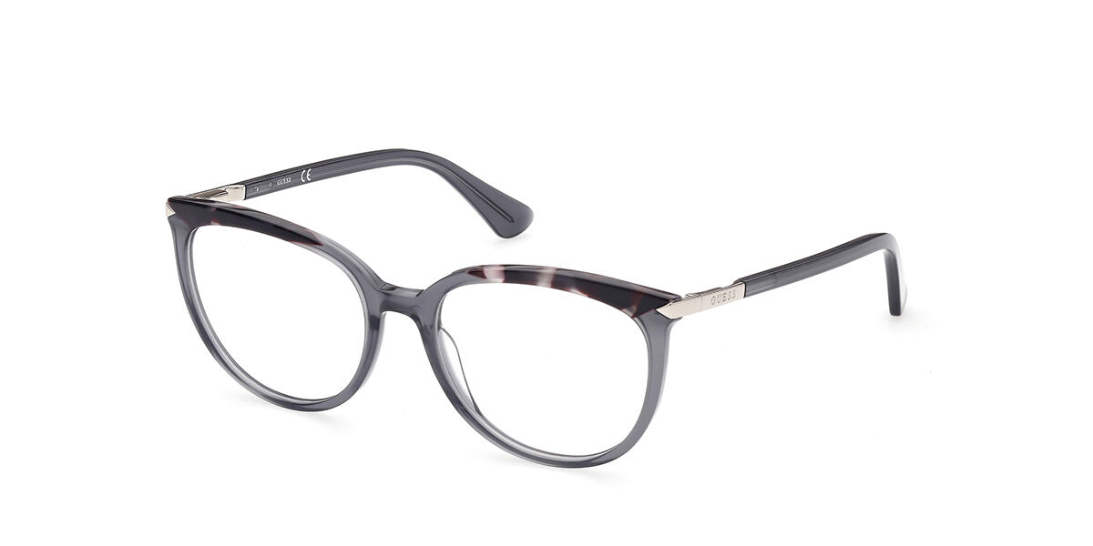 Photos - Glasses & Contact Lenses GUESS GU2881 020 Women's Eyeglasses Grey Size 53  - Blue (Frame Only)