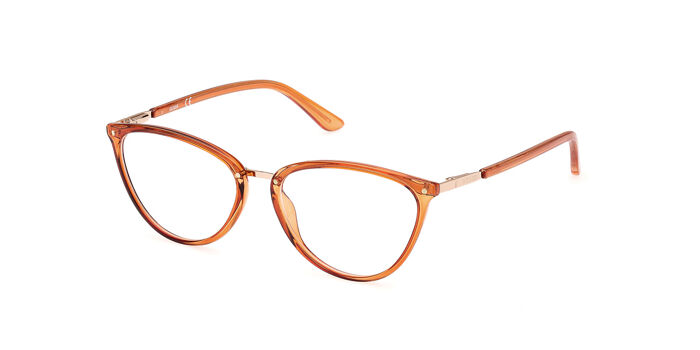 Guess GU2957 074 Glitter Pink Eyeglasses | SmartBuyGlasses US display picture 2