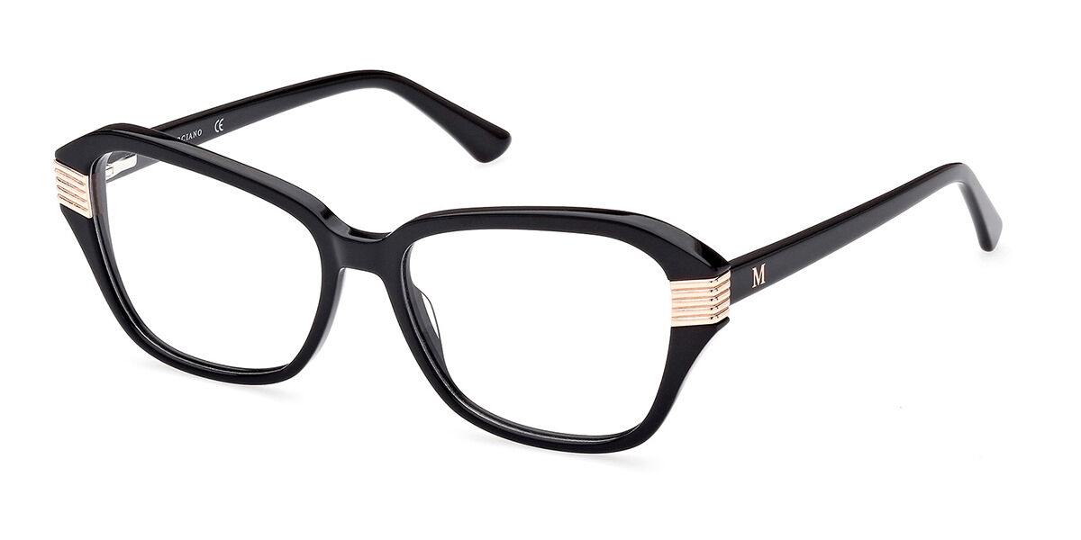 Photos - Glasses & Contact Lenses GUESS GM0386 001 Women's Eyeglasses Black Size 54  - Blu (Frame Only)