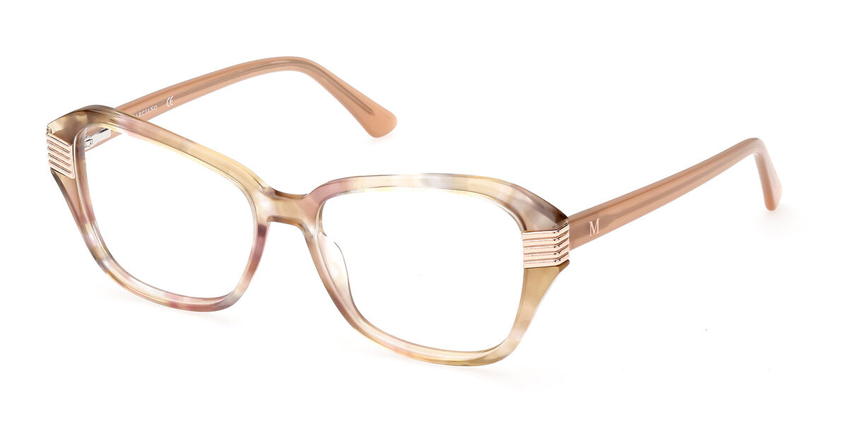 Photos - Glasses & Contact Lenses GUESS GM0386 059 Women's Eyeglasses Brown Size 54  - Blu (Frame Only)