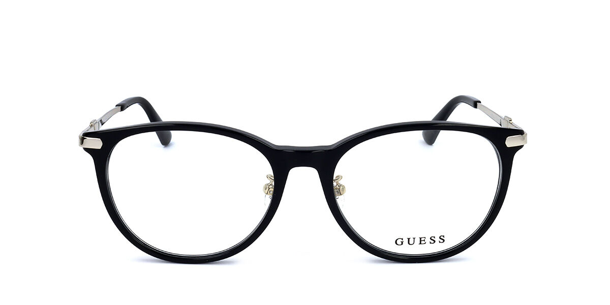 Guess GU2841D Asian Fit 001 Eyeglasses in Shiny Black