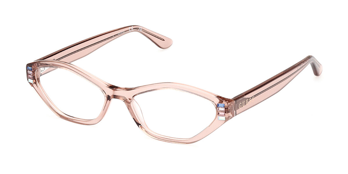 Photos - Glasses & Contact Lenses GUESS GU2968 057 Women's Eyeglasses Brown Size 53  - Blu (Frame Only)