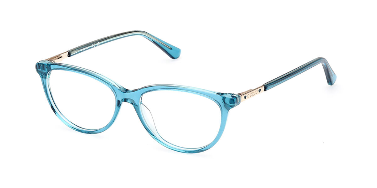 Photos - Glasses & Contact Lenses GUESS GU9233 Kids 092 Kids' Eyeglasses Blue Size 47  - B (Frame Only)
