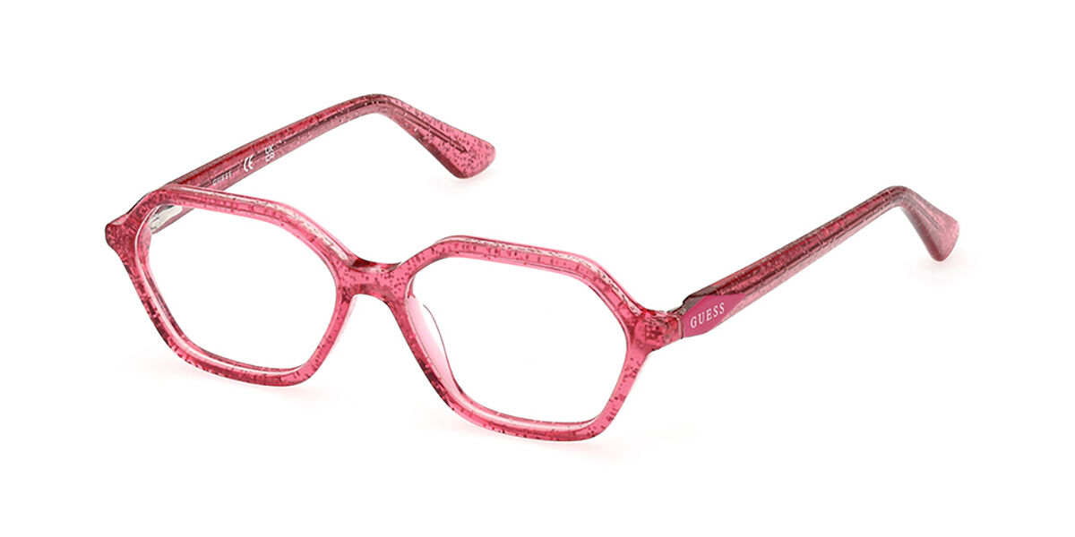 Photos - Glasses & Contact Lenses GUESS GU9234 Kids 077 Kids' Eyeglasses Pink Size 46  - B (Frame Only)