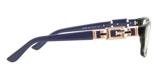 Guess GU2986 020 Grey Tortoise Eyeglasses | SmartBuyGlasses US display picture 1