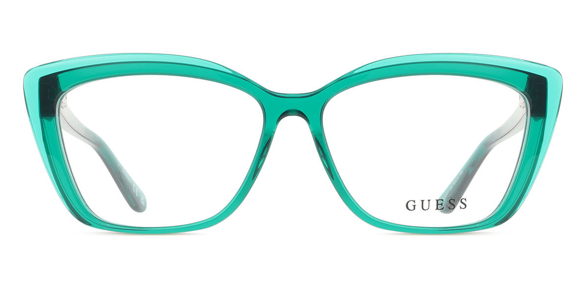 Guess GU2977 Women's Glasses, Green, Size 55
