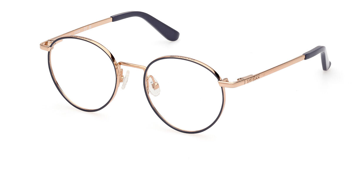 Photos - Glasses & Contact Lenses GUESS GU2725 020 Women's Eyeglasses Gold Size 48  - Blue (Frame Only)