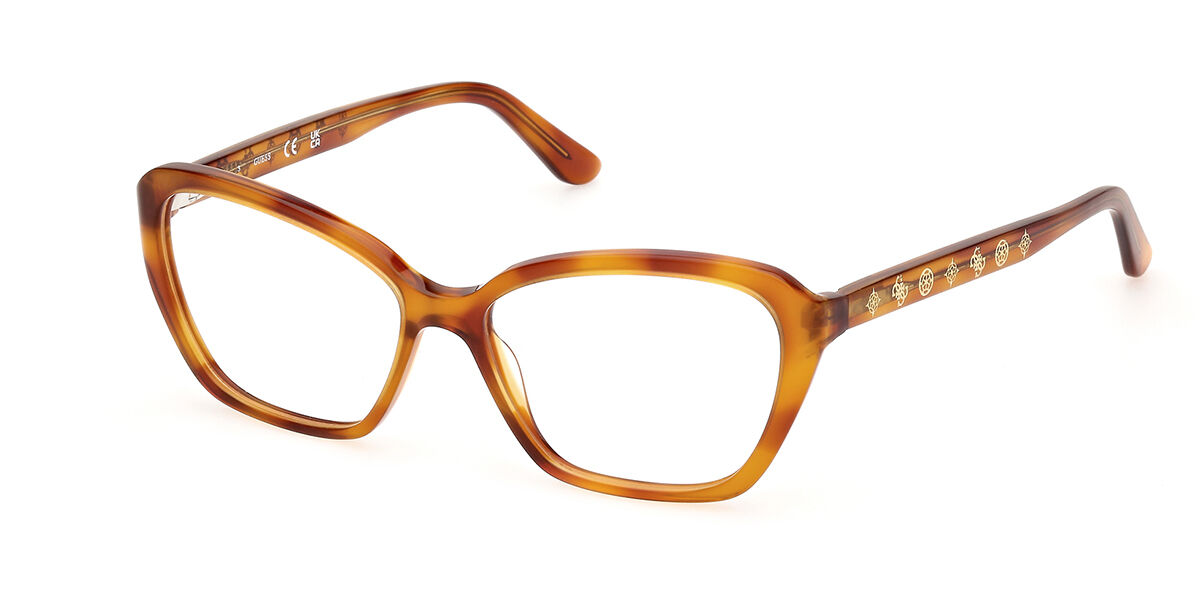 Photos - Glasses & Contact Lenses GUESS GU50115 053 Women's Eyeglasses Tortoiseshell Size 52 (Frame On 