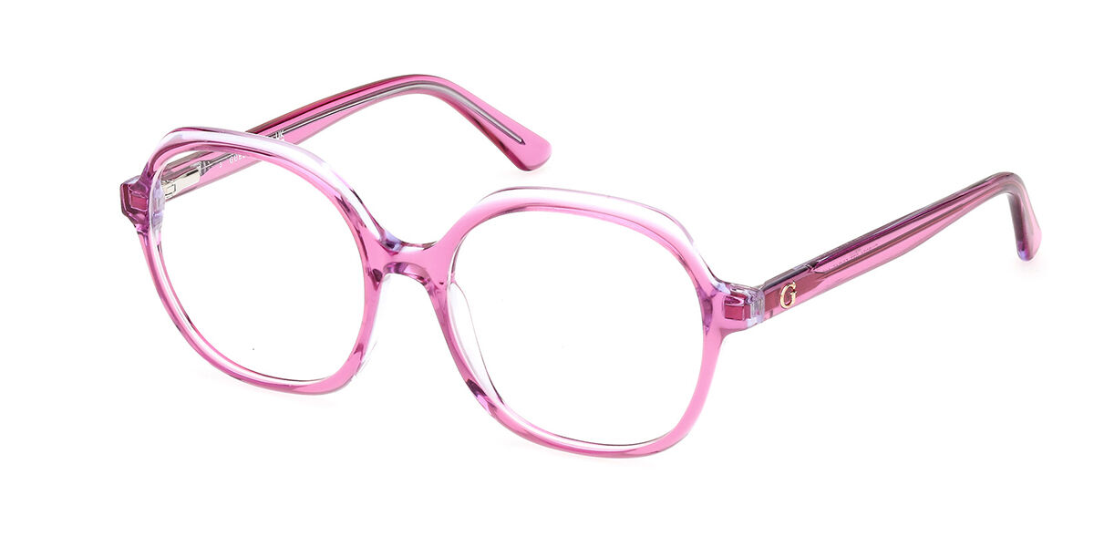 Photos - Glasses & Contact Lenses GUESS GU8271 Kids 077 Kids' Eyeglasses Pink Size 50  - B (Frame Only)