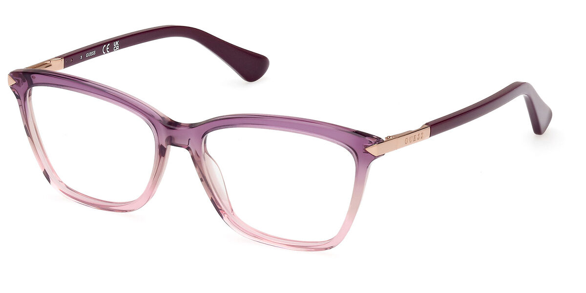 Photos - Glasses & Contact Lenses GUESS GU2880 083 Women's Eyeglasses Pink Size 52  - Blue (Frame Only)