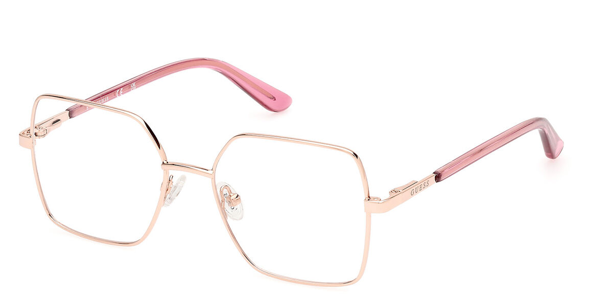Photos - Glasses & Contact Lenses GUESS GU8288 Kids 028 Kids' Eyeglasses Gold Size 49  - B (Frame Only)