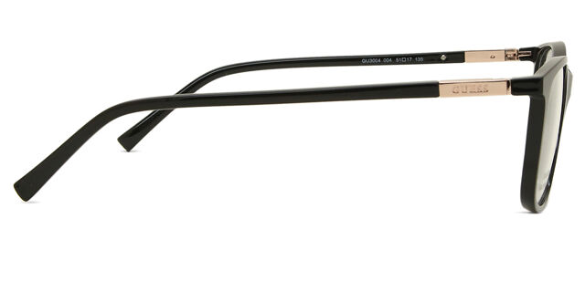 Guess GU3004 004 Shiny Black Eyeglasses | SmartBuyGlasses US display picture 1
