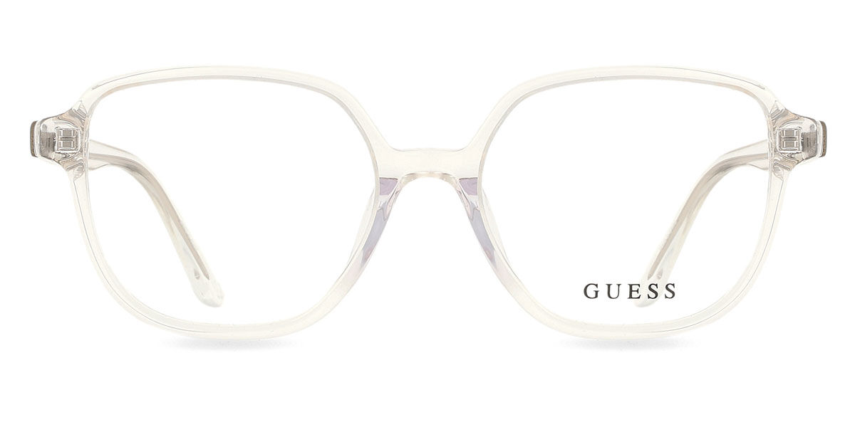 Photos - Glasses & Contact Lenses GUESS GU50154-D Asian Fit 026 Women’s Glasses Clear Size 52 - Free Lenses - Blue Light Block Available 