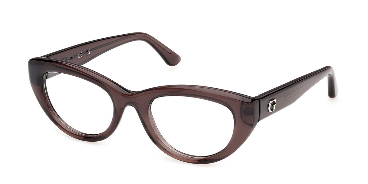 Guess GU50437 Women's Glasses, Brown, Size 52