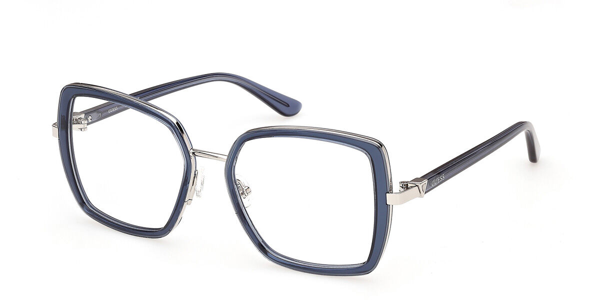 Guess GU50438 Women's Glasses, Blue, Size 53