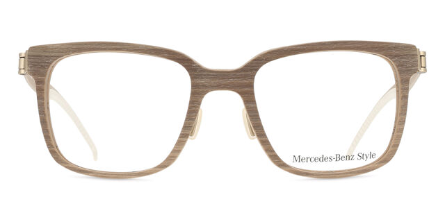 New Mercedes-Benz M4017 A Eyeglasses - Lowest price! NEW Mercedes-Benz M4017 A Wood Texture/Brushed Gold 50mm  main image 4
